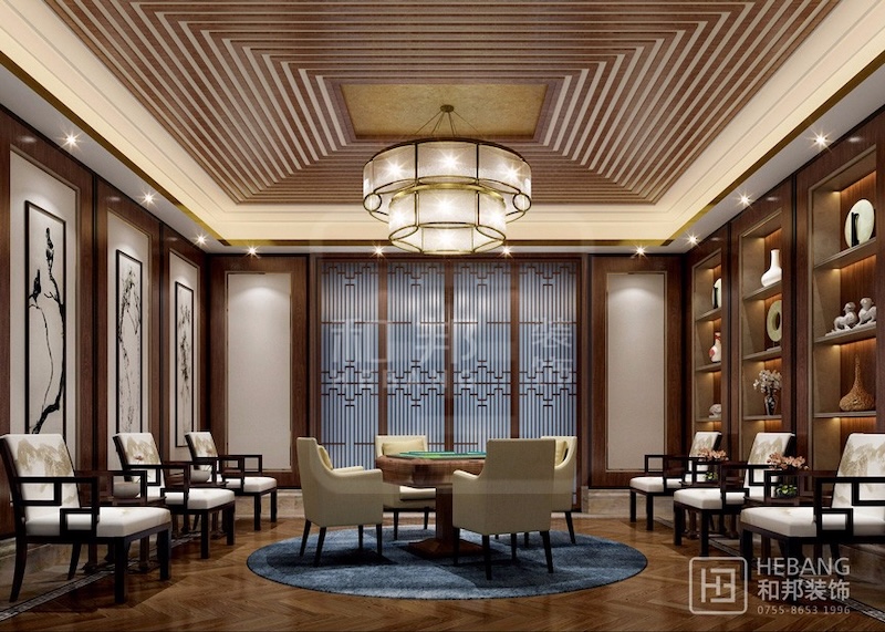 中式別墅裝飾：古韻新風，打造東方雅致居所