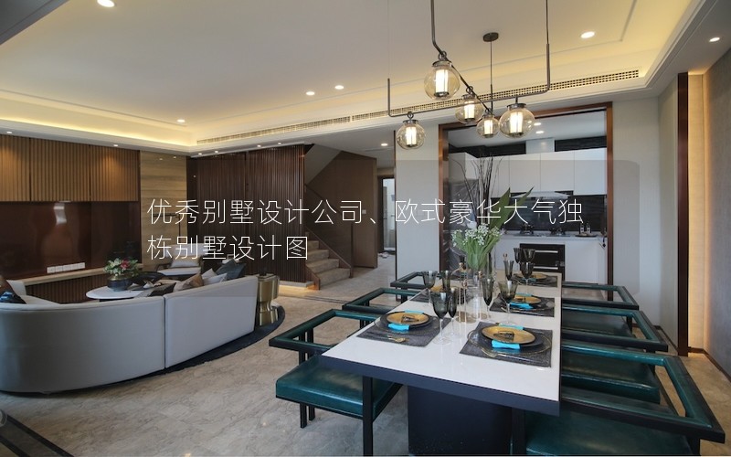 優(yōu)秀別墅設計公司、歐式豪華大氣獨棟別墅設計圖